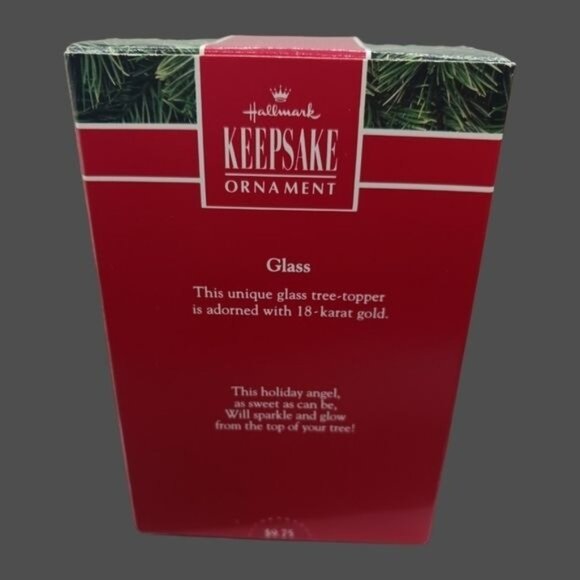 Hallmark miniature tree top set of 2 christmas ornaments - Picture 4 of 4